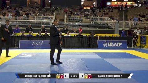 Carlos Arturo Ramirez vs Alcenir Lima Da Conceição 2025 Pan Jiu Jitsu IBJJF Championship