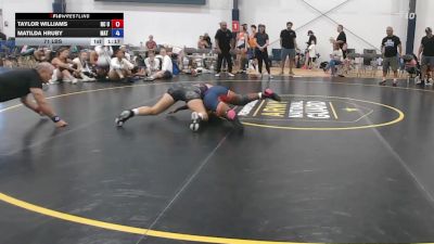 71 lbs Rr Rnd 2 - Taylor Williams, NC United - W vs Matilda Hruby, Mat Demon - W