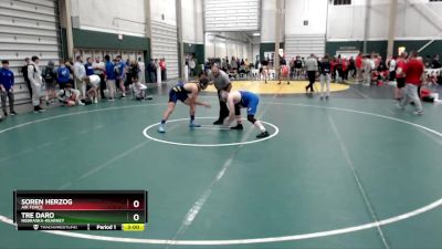 197 lbs Quarterfinal - Soren Herzog, Air Force vs Tre Daro, Nebraska-Kearney