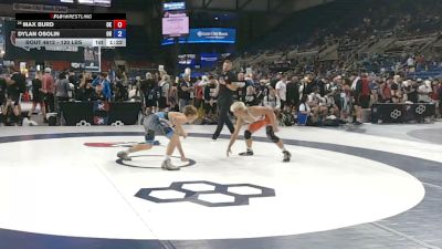 120 lbs Champ. Rd Of 64 - Max Burd, Oklahoma vs Dylan Osolin, Ohio