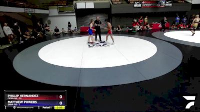 119 lbs Placement - Phillip Hernandez, CVWA-GR vs Matthew Powers, SAWA-GR