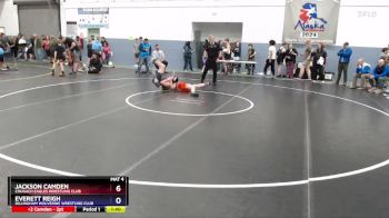 97 lbs Cons. Round 2 - Everett Reigh, Dillingham Wolverine Wrestling Club vs Jackson Camden, Chugach Eagles Wrestling Club