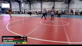 Elite 125 lbs Cons. Round 4 - Miguel Garcia, Luther vs Cade Hornback, Coe