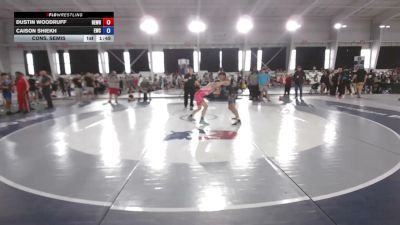 100 lbs Cons. Semis - Dustin Woodruff, Beastmode Wrestling vs Caison Shiekh, Empyre Wrestling Club