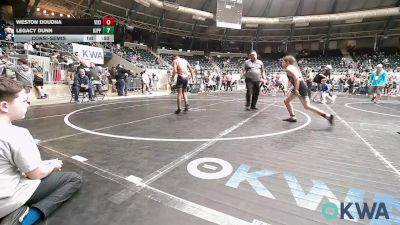 110 lbs Consolation - Weston Doudna, Viking Wrestling Club vs LEGACY DUNN, KIPP TULSA