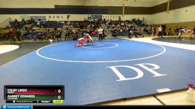 144 lbs Cons. Round 4 - Garret Edwards, Cashmere vs Colby Lingo, Ferris