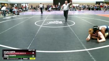 215 lbs Champ. Round 1 - Ryan Counts, Neosho vs K`lyn Curtis, Overland Park-St. Thomas Aquinas HS JV