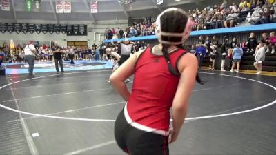 120 lbs Quarterfinal - Alexus Umbaugh, Union Community vs Tess Richards, Solon