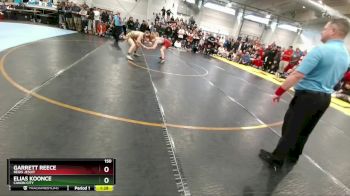 150 lbs Semifinal - Garrett Reece, Regis Jesuit vs Elias Koonce, Canon City