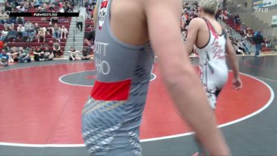 120 lbs Quarterfinal - Jesse Villegas, Team Real Life Wrestling vs Scout Scott, East Idaho Elite Wrestling Club