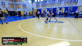 175 Blue Cons. Round 1 - Gabriel Myers, Buchholz vs Pablo Sifuentes, South Dade