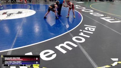 62 lbs Final - Galileo Reuter, Interior Grappling Academy vs Colton Maloney, Mid Valley Wrestling Club