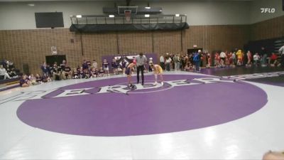 70 lbs Round 2 (6 Team) - Gabe Ryan, Thermopolis Middle School vs Wyatt Mendez, Saratoga Middle School