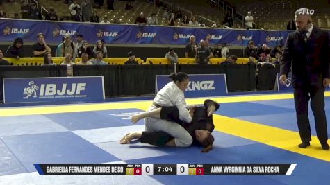 Anna Vyrginnia Da Silva Rocha vs Gabriella Fernandes Mendes De So 2026 Pan Jiu Jitsu IBJJF Championship