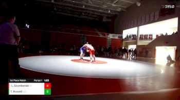 285 lbs 1st Place Match - Lucas Szymborski, Crown Point vs Tyson Russell, Cleveland