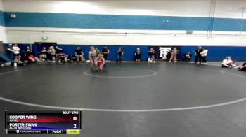 100 lbs Round 5 - Cooper Wing, Suples vs Porter Swan, All In Wrestling
