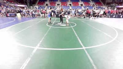 113 lbs Cons 64 #1 - Aiden Meeks, WV vs Jordan Medrano, CA