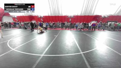 190 lbs Champ. Round 1 - Sawyer Dailey, Askren Wrestling Academy vs Nicholas Trepanier, Fox Valley Elite Wrestling Club