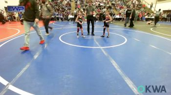 49 lbs Rr Rnd 1 - Cohen Spencer, Labette County Wrestling vs Levi Hughart, Gore Pirates Youth Wrestling