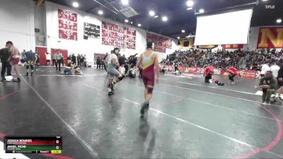 144 lbs Champ. Round 1 - Joshua Bowers, Long Beach Wilson vs Angel Piche, Orange Vista