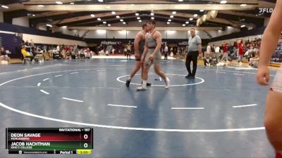 197 lbs Cons. Round 4 - Phil Nave, Gettysburg vs Rich Fronheiser, King`s College