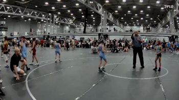 56 lbs Round 2 (8 Team) - Teddy Ryan, Mavericks vs Scarlett McKeown, Mat Assassins Grey