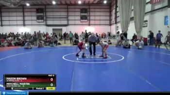 65 lbs Round 4 (8 Team) - Mitchell Martin, BEASTWORKS WC vs Mason Brown, ALABAMA ELITE