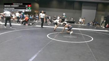 133 lbs Champ. Round 3 - Michael Corbbrey, Labette Community College vs Blake Slavin, Friends University
