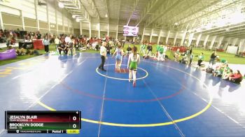140 lbs Finals (2 Team) - Brooklyn Dodge, Idaho vs Jesalyn Blair, Team Wyoming