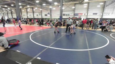 120 lbs Rr Rnd 1 - Mikey Cervantes, Toppenish USA vs Austin Soberanes, Caveman Mat Club