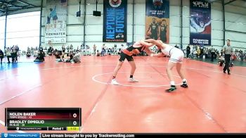 160 lbs Rd# 8- 12:30pm Saturday Final Pool - Bradley DiMiglio, PA Blue vs Nolen Baker, Terps Xpress