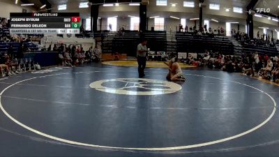 144 lbs Quarters & 1st Wb (16 Team) - Fernando DeLeon, Bainbridge vs Joseph Byrum, Dawson County