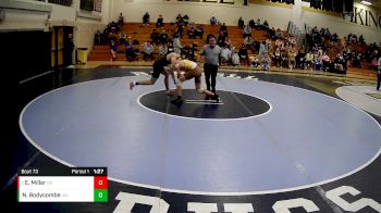 160 lbs Round 2 - Elijah Miller, Greensburg Salem vs Nolan Bodycombe, Valley