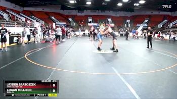 215 lbs Cons. Semi - Logan Tollison, SAW vs Jayden Bartoszek, Unattached