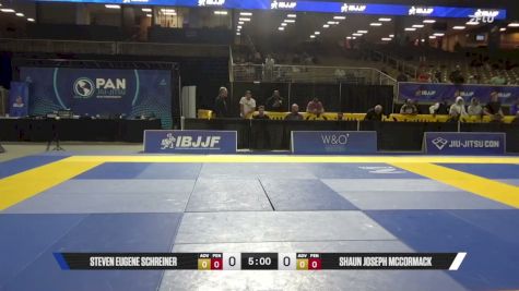 Shaun Joseph Mccormack vs Steven Eugene Schreiner 2026 Pan Jiu Jitsu IBJJF Championship