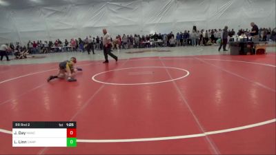 93 lbs Rr Rnd 2 - Joey Day, Manchester vs Landon Linn, Camp Hill