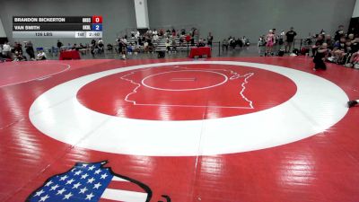 126 lbs Austin Bickerton, Ohio Scarlet FS vs Van Smith, Oklahoma Blue