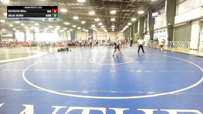 100 lbs Rr Rnd 1 - Katelyn Bell, Knights Wrestling Club vs Julia Duro, Hammer Wrestling Club