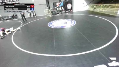 157 lbs Quarters - Lum Hasani, World Team Training Center vs Samuel Perez, Manteca Cobras Wrestling Club