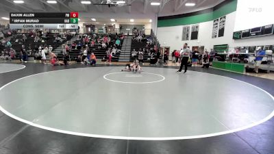 92 lbs Cons. Semi - Daxin Allen, Paola Wrestling vs Irfan Murad, WWC Wrestling