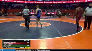 2 lbs Cons. Round 1 - Seth Digby, Lake Forest vs Zachary Carter, Chicago (Lindblom)