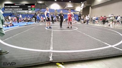 180 lbs Rr Rnd 1 - Kyler Frederick, Searcy Youth Wrestling Club vs Matthew Thompson, Mighty Bluebirds
