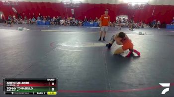 157 lbs Round 1 (4 Team) - Tommy Tomasello, Bartlett vs Adien Hallberg, Cameron