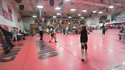 91-96 lbs Round 3 - Maxton Drake, Ridgecrest Wrestling Club vs Iman Almazbekov, Warriors