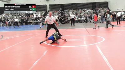 51-T lbs Round Of 32 - Brayden Trujillo, Drillmasters vs Cal Covin, Dover Bandits