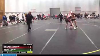 155 lbs Cons. Round 2 - Brooke-Lynn Rush, Missouri Valley College vs Nicole Lorenz, Adrian College