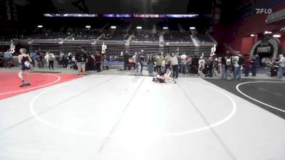 109 lbs 5th Place - Katara LaCrue, Chatfield WC vs Jaysa Robison, Tiger Tough