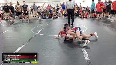 84 lbs Round 3 (4 Team) - Cooper Williams, Buffalo Valley WC vs Ryder Hoffman, CTWHALE