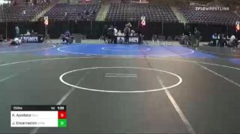 152 lbs Round Of 64 - Kyler Apodaca, Columbia vs Justin Encarnacion, Smash Gym