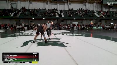 197 lbs Semifinal - Remy Cotton, Michigan State vs Cody Merrill, Oklahoma State